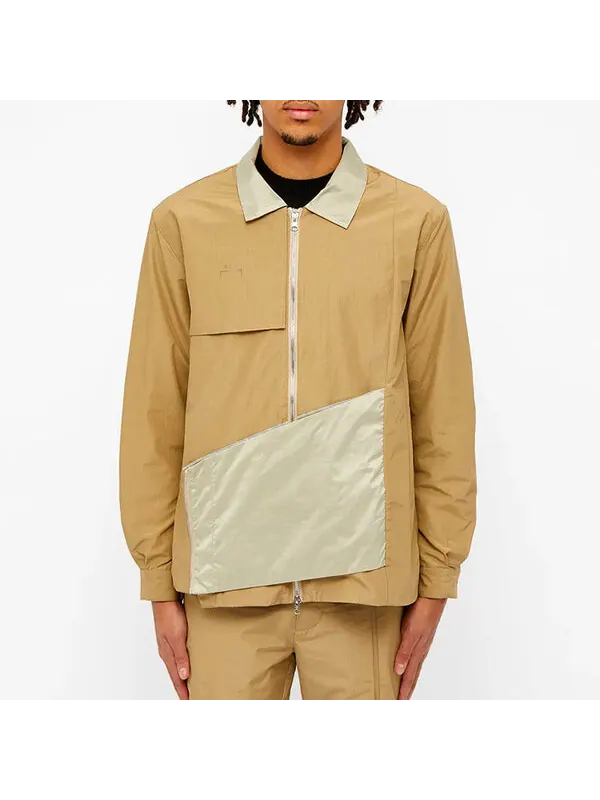 Куртка men's x a-cold-wall* crossover casual coach khaki jacket Converse — изображение 2 из 4, хаки