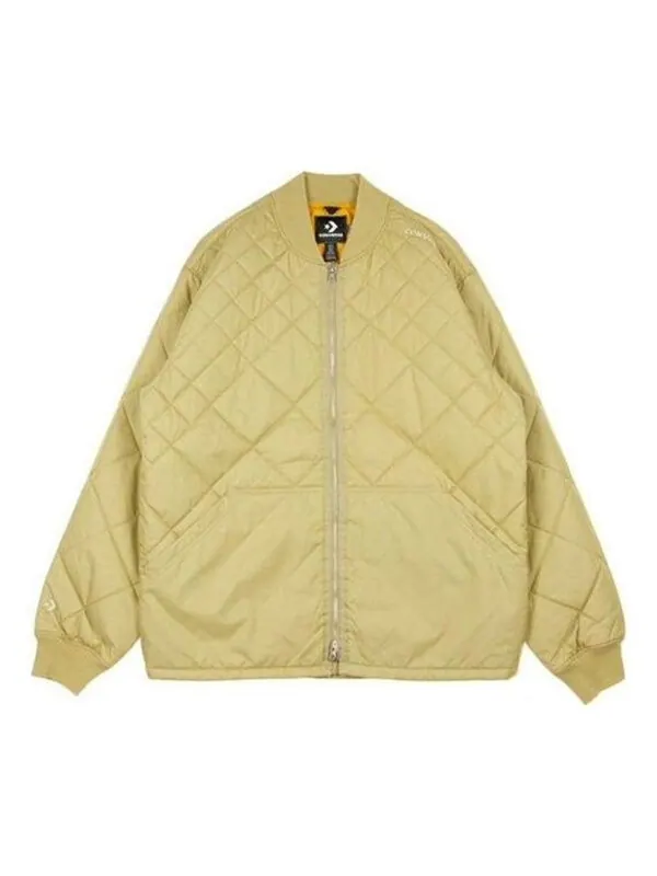 Куртка utility fleece padded jacket 'beige' Converse — изображение 1 из 2, бежевый