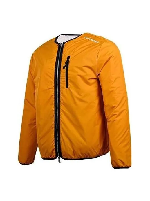 Куртка utility reversible sherpa jacket 'yellow' Converse — изображение 1 из 3, желтый