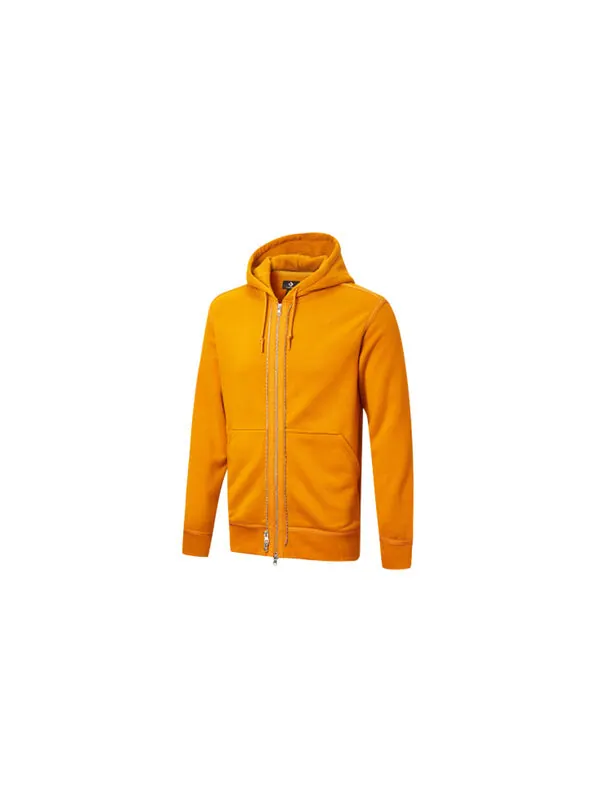 Толстовка Converse All-zipper Sports Casual HoodedShirts Unisex Orange — изображение 2 из 3, желтый