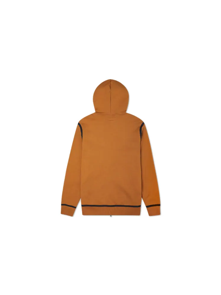 Куртка Converse UTILITY FULL ZIP Hoodie Asia Sizing 'Dark Soba Brown' — изображение 2 из 5