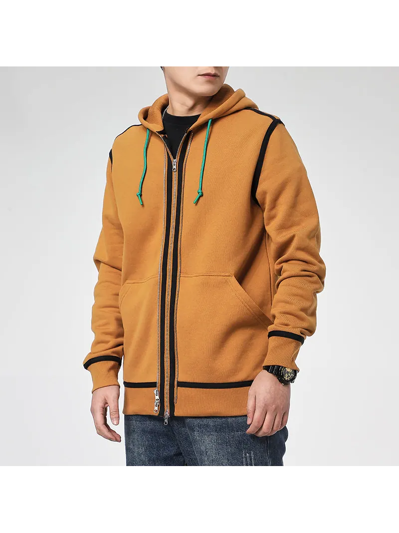 Куртка Converse UTILITY FULL ZIP Hoodie Asia Sizing 'Dark Soba Brown' — изображение 5 из 5