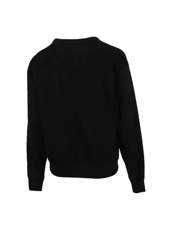 Свитер all star sweater 'black' Converse — изображение 2 из 4, черный