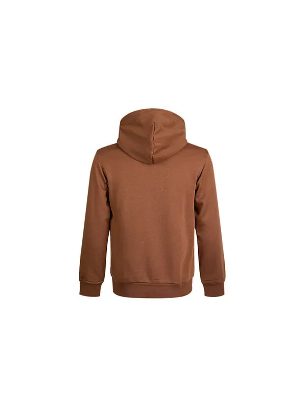 Толстовка embroidered star chevron pullover hoodie 'brown' Converse — изображение 2 из 3, коричневый
