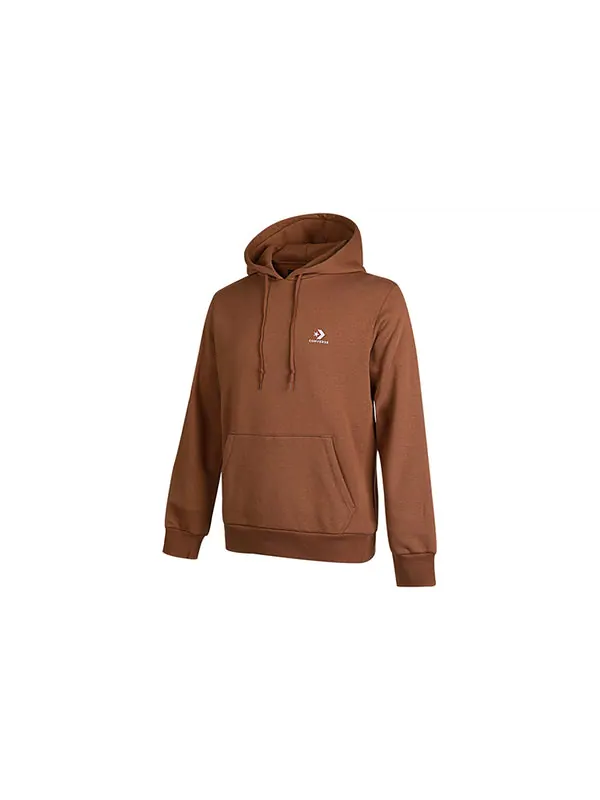Толстовка embroidered star chevron pullover hoodie 'brown' Converse — изображение 3 из 3, коричневый