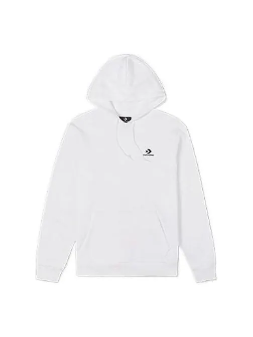 Толстовка embroidered star chevron pullover hoodie 'white' Converse — изображение 1 из 2, белый