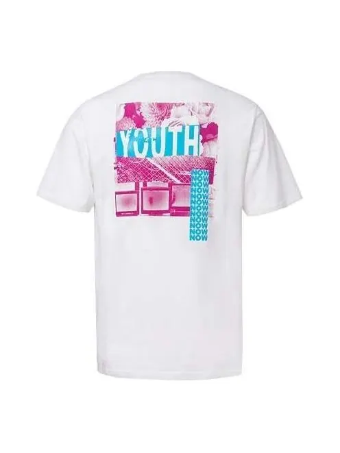Футболка youth now t-shirt 'white' Converse — изображение 1 из 3, белый