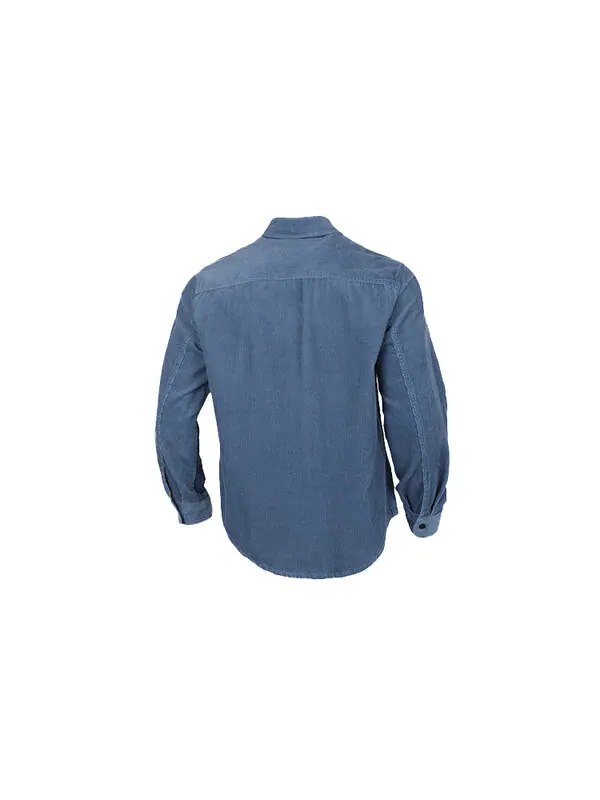 Куртка overhead shirt jacket 'lakeside blue' Converse — изображение 2 из 4, синий