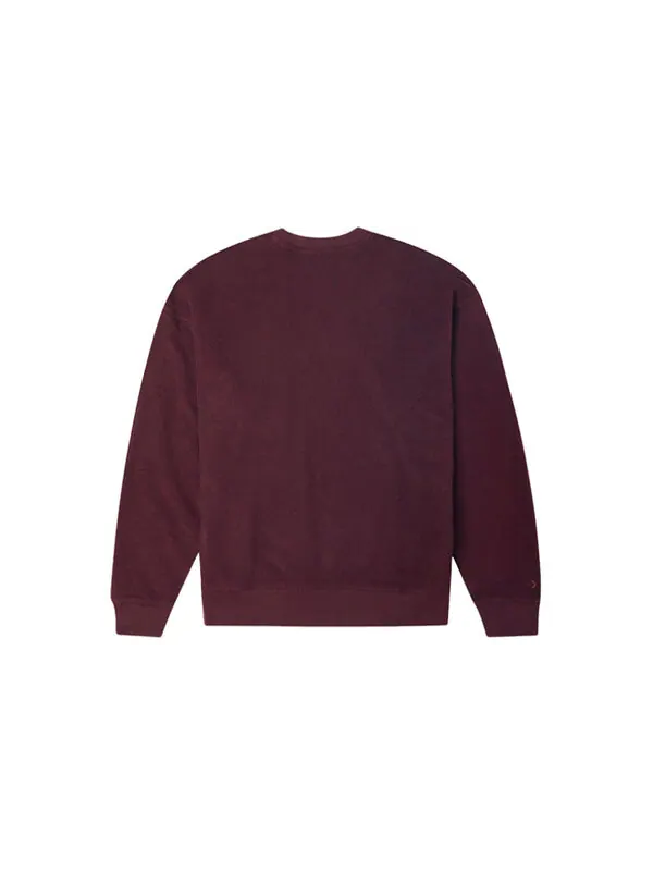 Свитер carpenter crew pullover sweater 'brown' Converse — изображение 2 из 2, коричневый