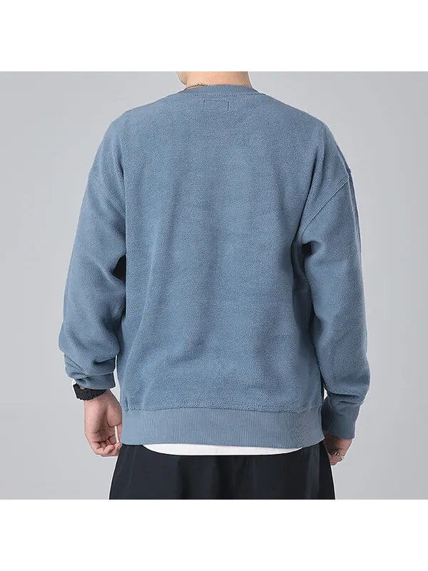 Свитер carpenter crew pullover sweater 'lakeside blue' Converse — изображение 3 из 3, синий