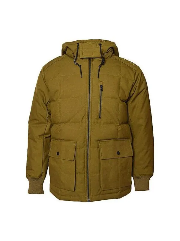 Куртка down mid jacket 'green' Converse — изображение 1 из 4, зеленый