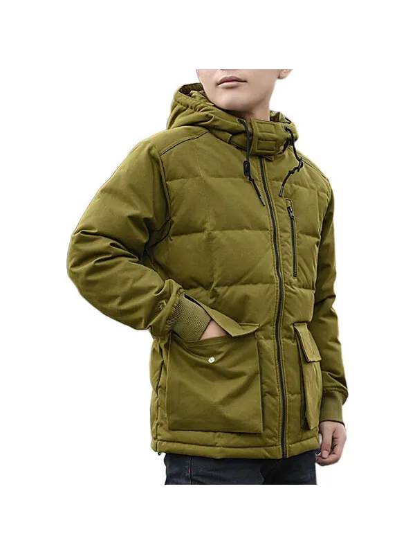Куртка down mid jacket 'green' Converse — изображение 3 из 4, зеленый