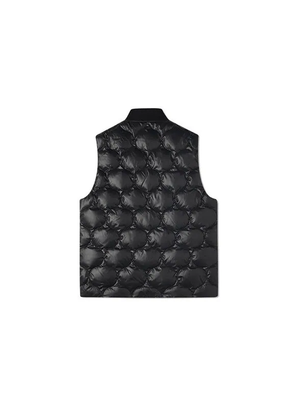 Жилет realtree printed reversible down vest 'black' Converse — изображение 3 из 3, черный