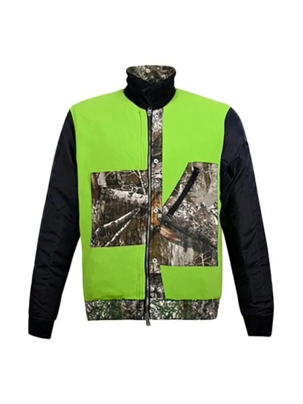 Куртка casual stand collar jacket 'multi-color' Converse — изображение 2 из 3, мульти