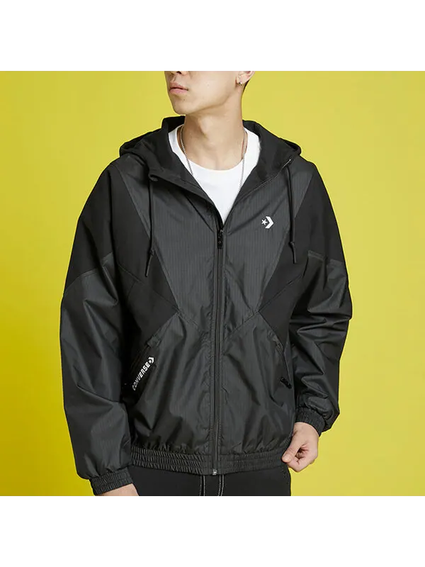 Куртка archive track jacket 'black' Converse — изображение 3 из 4, черный