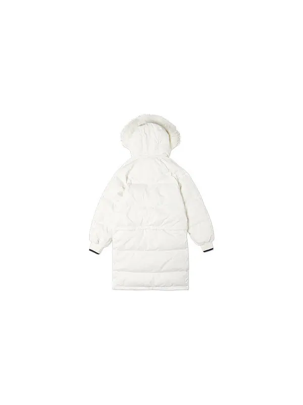 Куртка convertible long down jacket 'white' Converse — изображение 2 из 4, белый