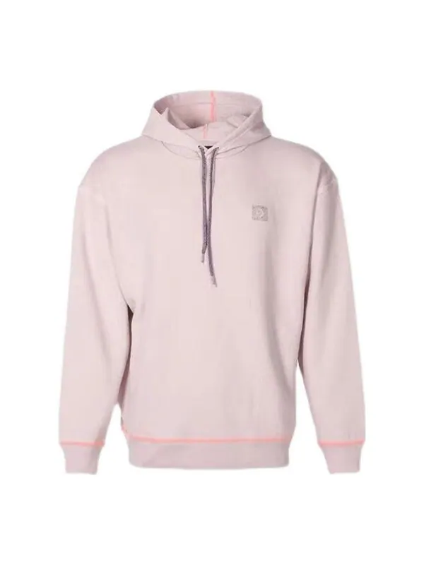 Толстовка logo pullover hoodie 'pink' Converse — изображение 1 из 2, розовый