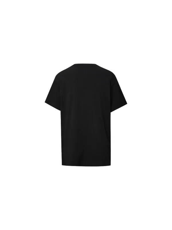 Футболка Converse Pocket Round Neck Short Sleeve Black — изображение 3 из 3, черный