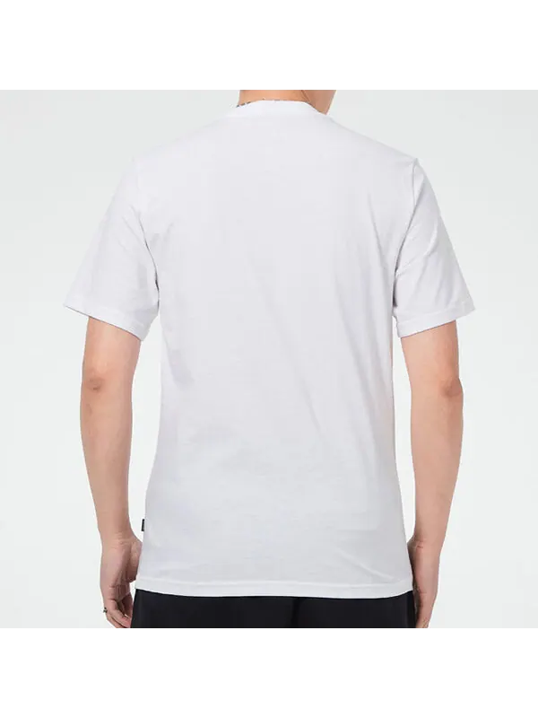 Футболка slogan logo short-sleeve tee men white Converse — изображение 4 из 4, белый