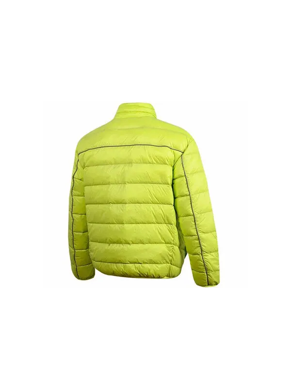 Куртка stand collar light puffer jacket 'fluorescent green' Converse — изображение 2 из 3, зеленый