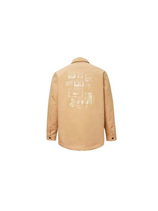 Куртка transitional padded jacket 'khaki' Converse — изображение 2 из 2, хаки