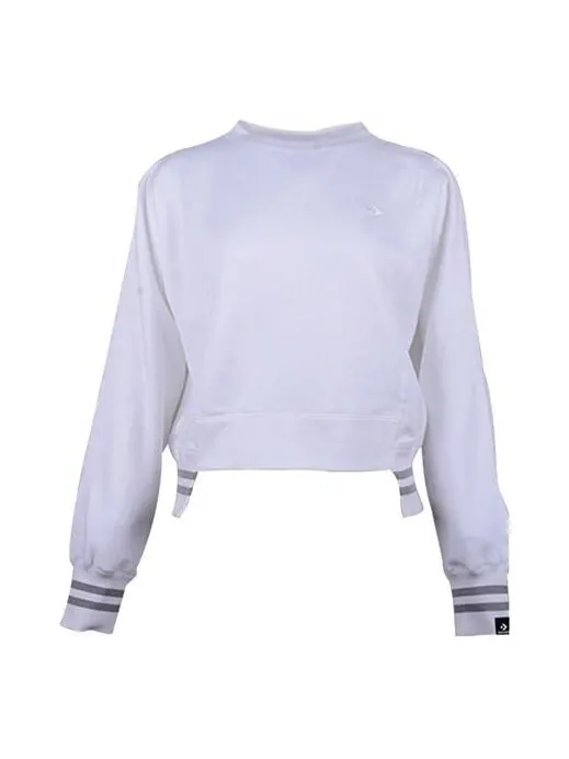 Толстовка Converse Stripe Breathable Pullover White — изображение 1 из 2, белый