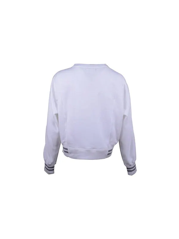 Толстовка Converse Stripe Breathable Pullover White — изображение 2 из 2, белый