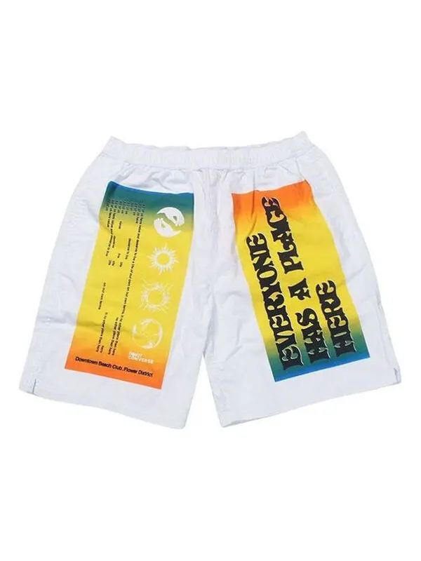 Шорты x rokit baggie short 'white' Converse — изображение 1 из 2, белый