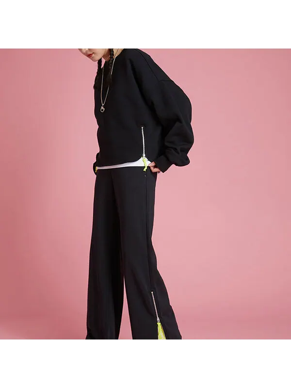 Свитер mountain club crew 'black' Converse — изображение 3 из 4, черный