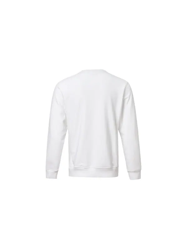 Толстовка Men's Converse Logo Printing Round Neck Pullover White — изображение 2 из 2, белый