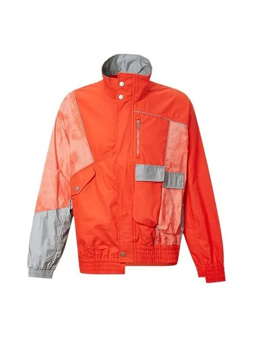 Куртка men's x feng chen wang crossover splicing contrasting colors casual sports jacket orange Converse — изображение 1 из 4