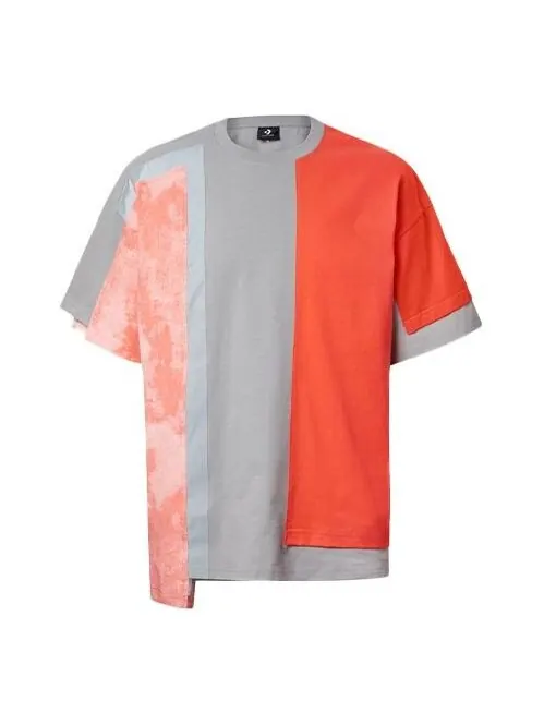Футболка men's x fcw crossover contrasting colors short sleeve red Converse — изображение 1 из 3, красный
