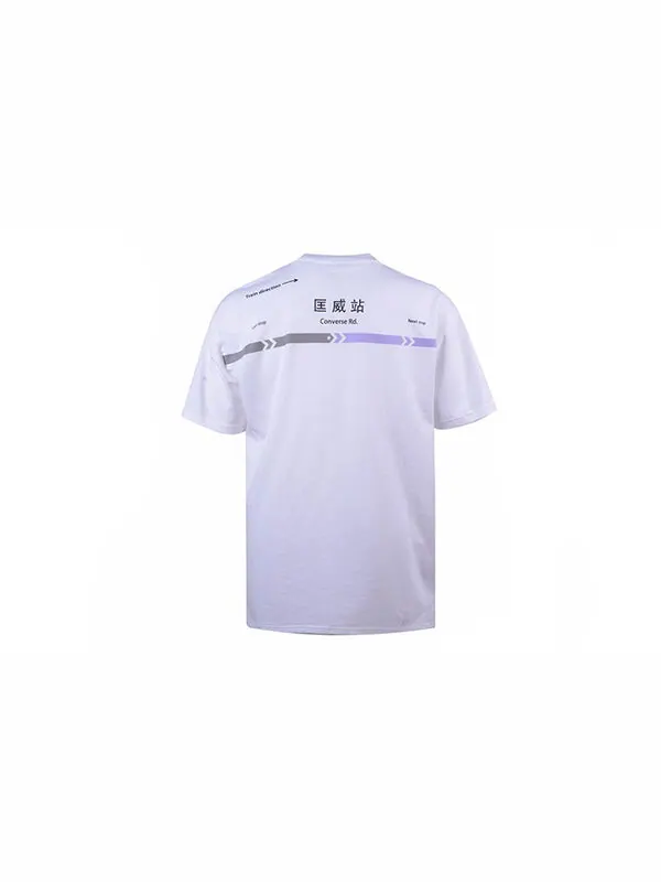 Футболка men's logo printing short sleeve white Converse — изображение 2 из 2, белый