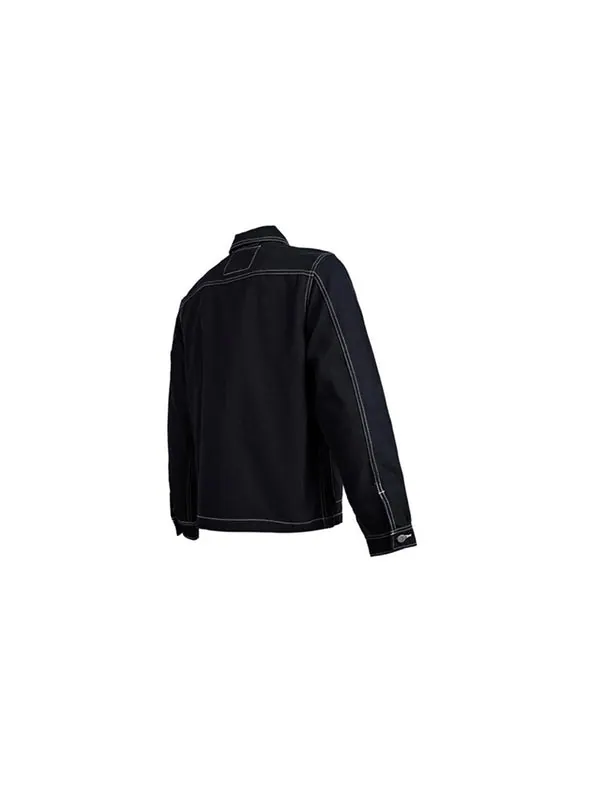 Куртка men's pocket woven long sleeves jacket black Converse — изображение 2 из 2, черный