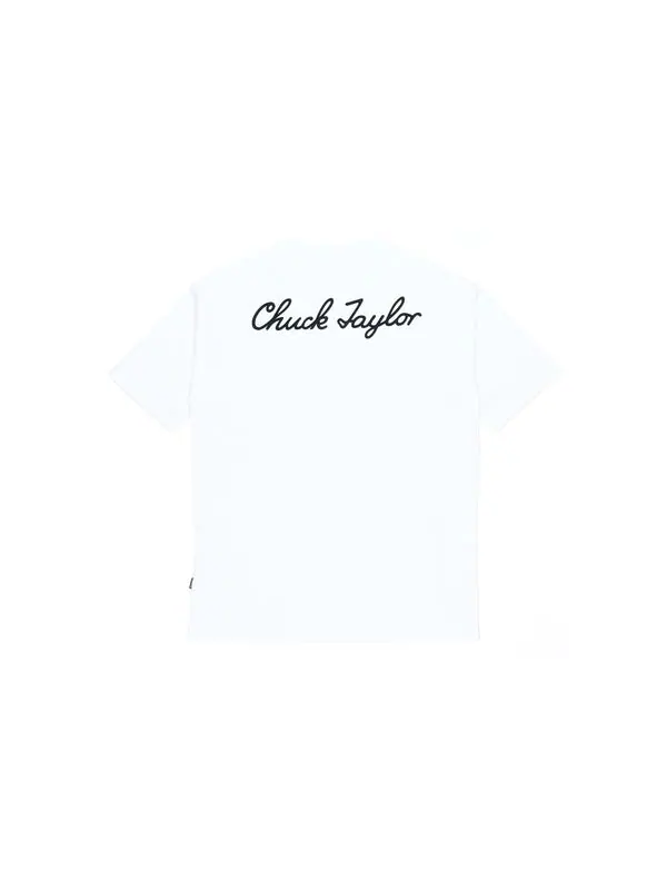 Футболка men's ss22 classic chuck printing short sleeve white Converse — изображение 2 из 2, белый
