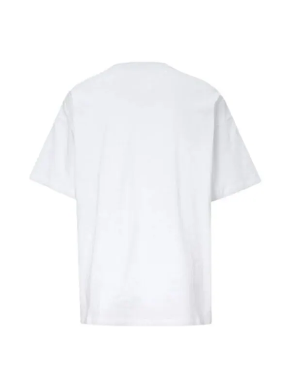 Футболка all star t-shirt 'white black' Converse — изображение 2 из 3, белый/черный
