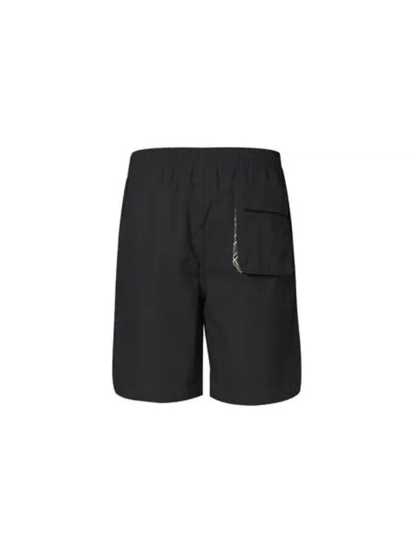 Шорты plaid short 'black' Converse — изображение 2 из 2, черный