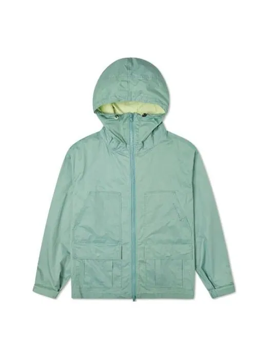 Куртка men's pocket casual hooded jacket washed blue Converse — изображение 1 из 4, синий