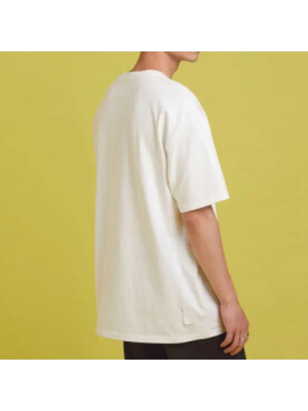 Футболка men's flame series printing short sleeve white Converse — изображение 2 из 2, белый