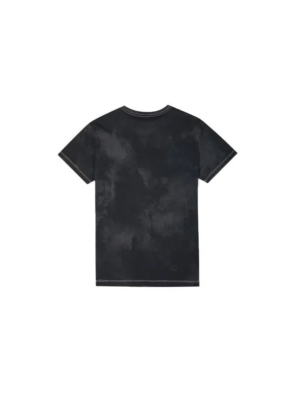 Футболка washed retro casual short sleeve black Converse — изображение 2 из 2, черный