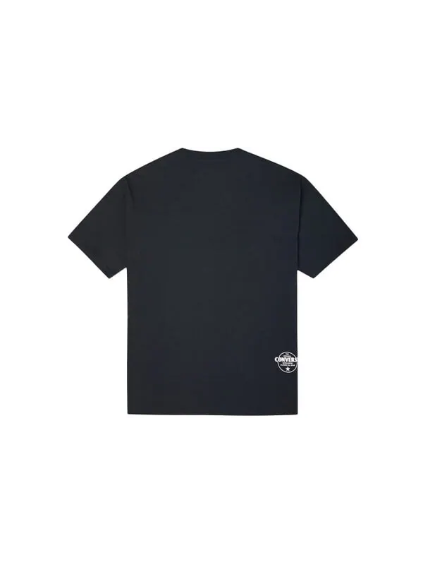 Футболка worldwide class t-shirt 'black' Converse — изображение 2 из 3, черный