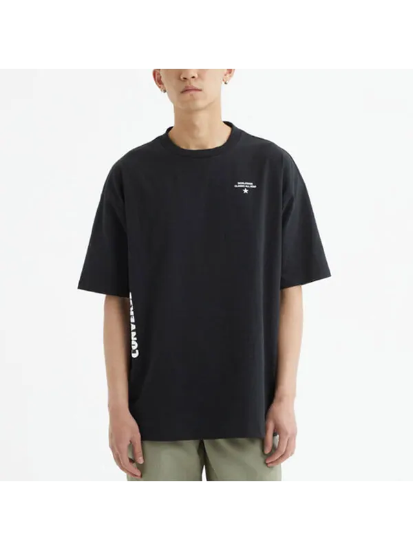 Футболка worldwide class t-shirt 'black' Converse — изображение 3 из 3, черный
