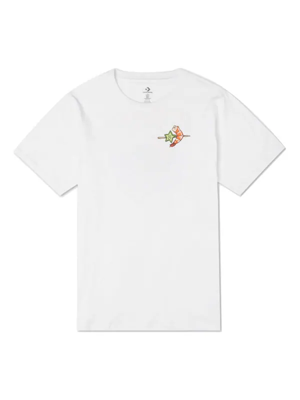 Футболка summer cookout t-shirt 'white' Converse — изображение 1 из 4, белый