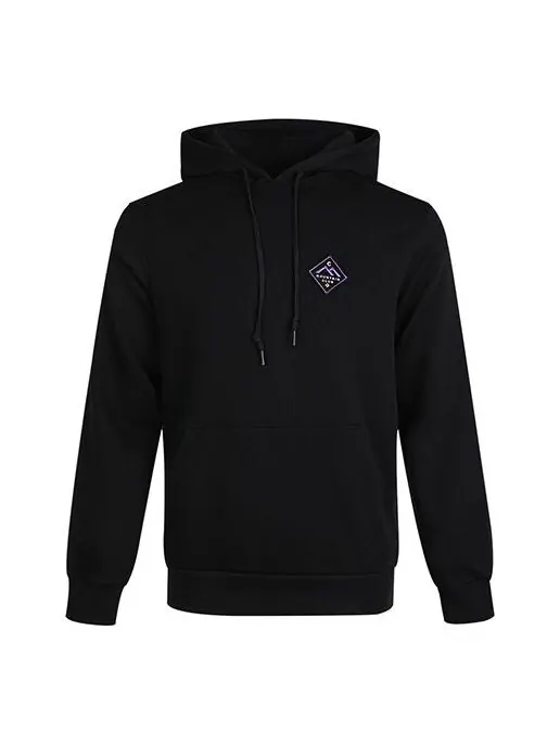 Толстовка mountain club patch pullover hoodie 'black' Converse — изображение 1 из 4, черный