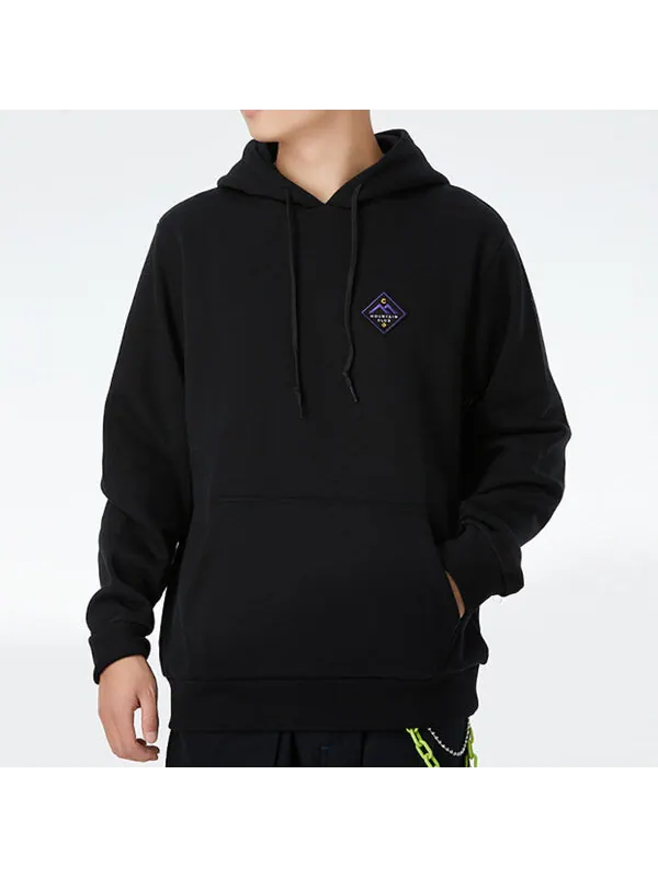 Толстовка mountain club patch pullover hoodie 'black' Converse — изображение 4 из 4, черный