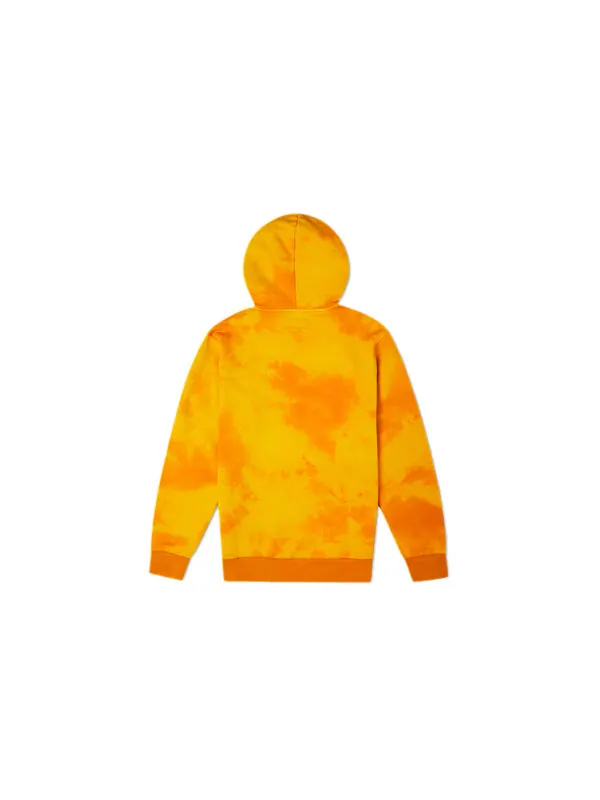 Толстовка Men's Converse Tie Dye Gradient Casual Sports Pullover Yellow — изображение 2 из 2, желтый