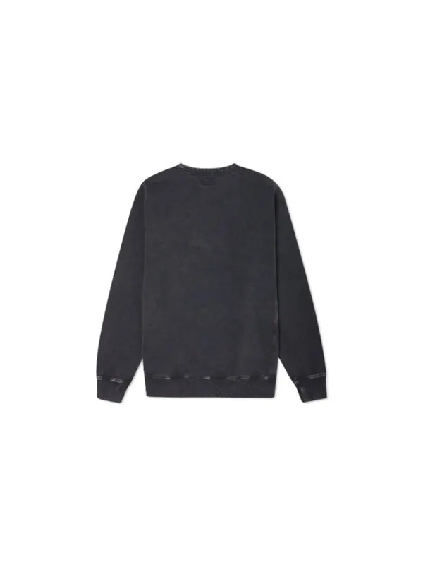 Свитер jack purcell pullover crewneck sweatshirt 'black' Converse — изображение 2 из 4, черный