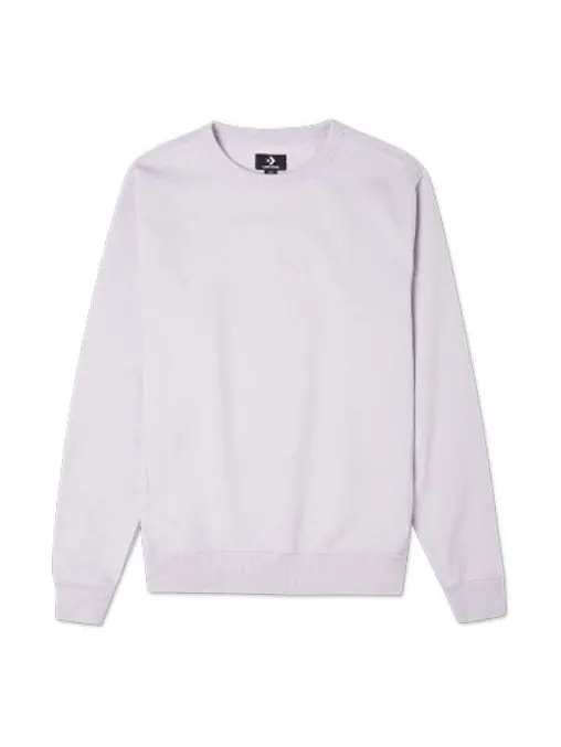 Свитер jack purcell pullover crewneck sweatshirt 'lilac' Converse, сиреневый