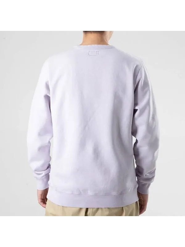 Свитер jack purcell pullover crewneck sweatshirt 'lilac' Converse, сиреневый — изображение 4 из 4, фиолетовый