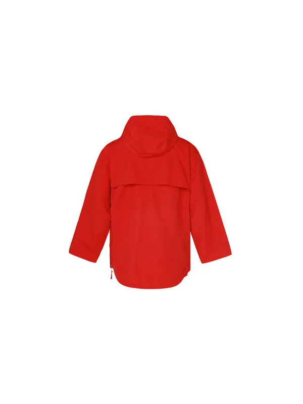 Куртка men's x kim jones crossover casual sports half zipper hooded jacket red Converse — изображение 2 из 3, красный